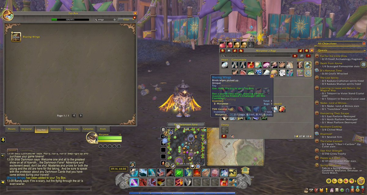 reyneese's tweet photo. Took a really long while, a few years to have the courage to try this. https://t.co/5F0pLxEdqS  I wasn't sure how many times I could endure the failure to find the next fire rings, for this 50 rings achievement. https://t.co/Cy2FIAOSHP . and one final day, I decide to give it another try, following the comments on the achievement, get the image map provided by Clampy over 10years plus ago, and grabbing the TomTom coordinates list, turn up the Gamma, arrange the screen, put up minimap to Square, and Zonemap along, dual screen, trying my best to hop from rings to rings. 2 attempts, thankfully I get to complete this, after many years of eyeing this.