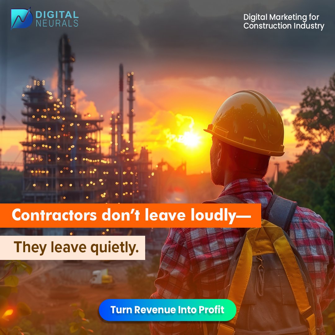 DNeurals's tweet image. Contractor loyalty is built on reliability, trust, and consistent communication. A strong digital presence combined with operational excellence strengthens long-term partnerships.
digitalneurals.com/industries/bus…
#ContractorRelationships #ConstructionSales #TradePartners #B2BConstruction