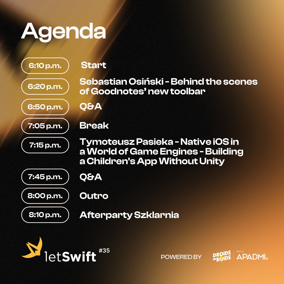 letSwift - iOS Developers Meetup tweet media