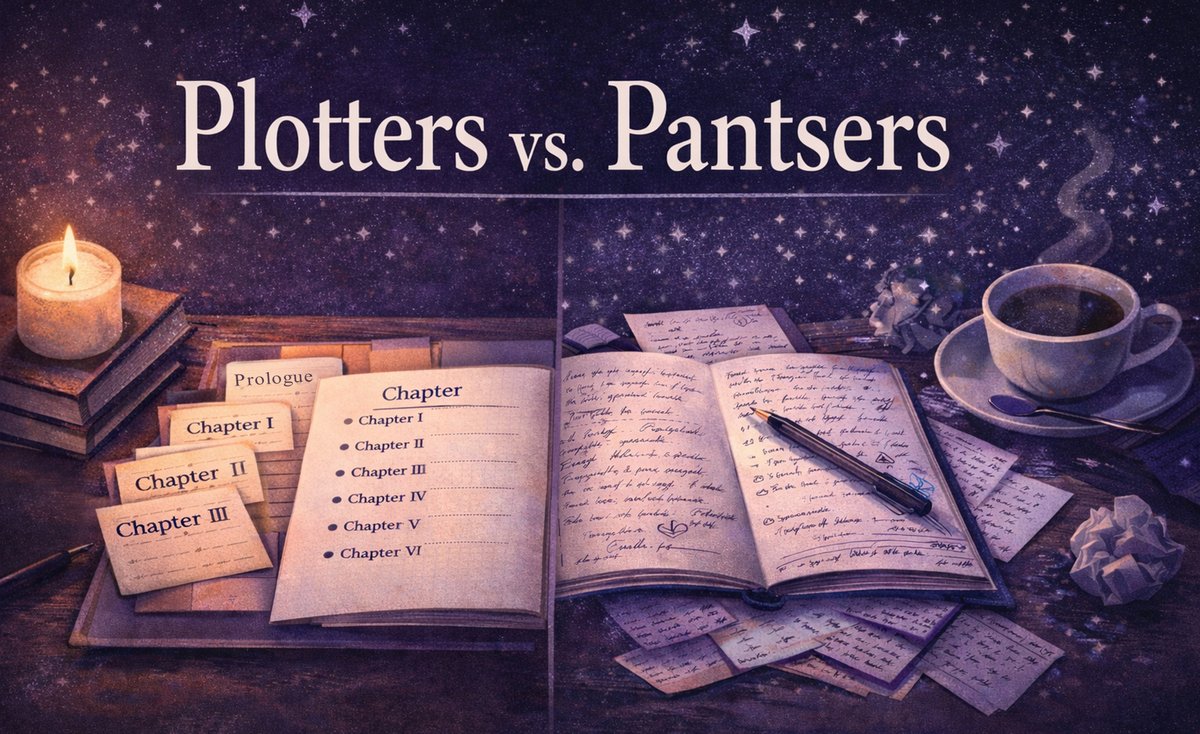FreelanceOwl's tweet image. Plotter, "pantser," or proud hybrid? There’s no single “right” way to write a novel — only the process that keeps you moving forward. Discover which approach fits you best. ✍️ 

Read more ➭ nightowlfreelance.com/blog-on-editin…
 
#WritingCommunity #AmWriting #WritingTips #WritersofTwitter