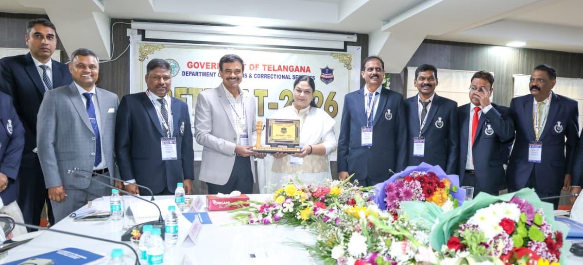 DG Prisons & Correctional Services, Telangana tweet media