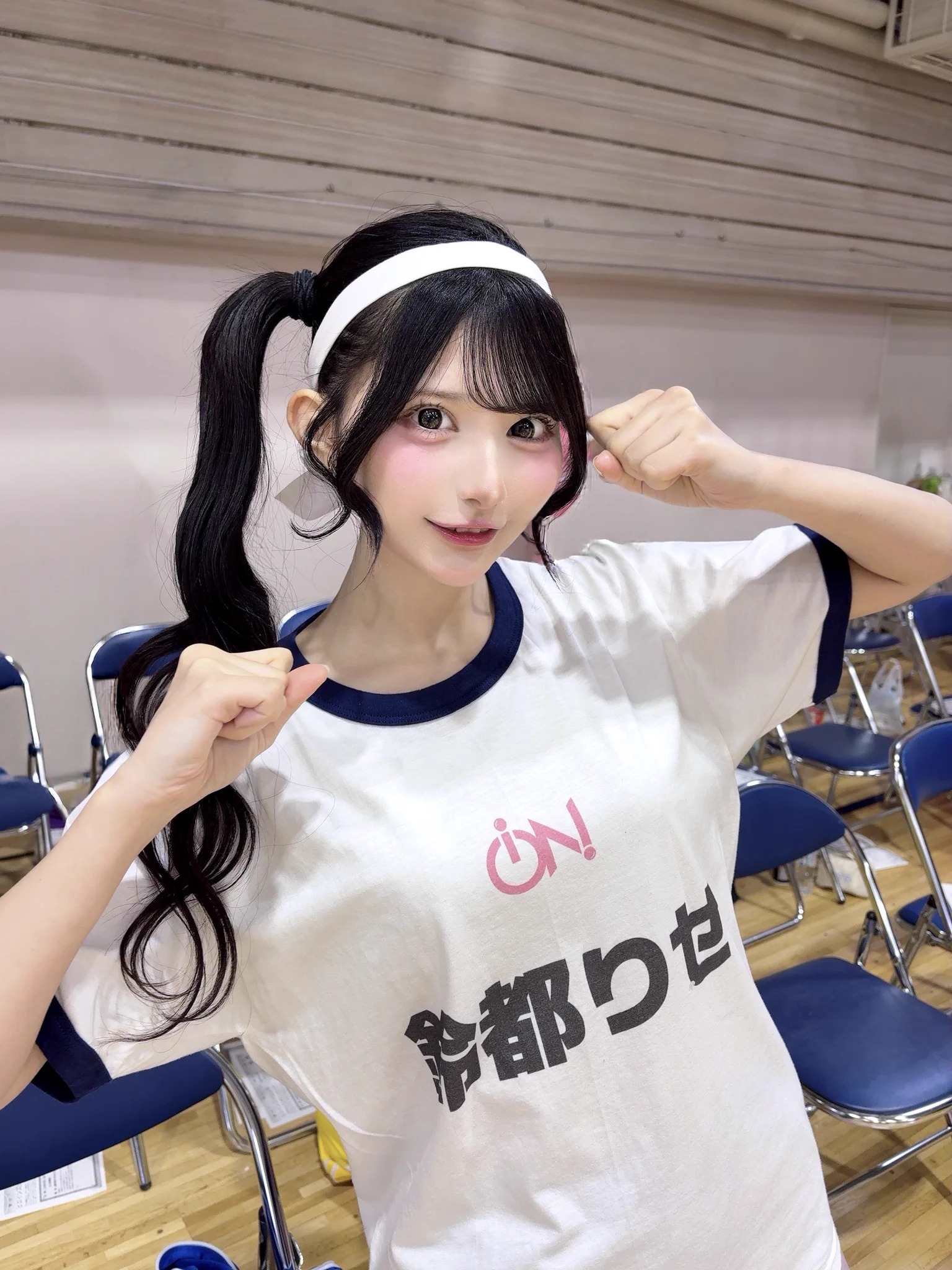 iLiFE! あいす　ヒロインズ運動会　体育祭　推しtシャツ　体育着　L HEROINES体育祭、ユニフォーム姿のメンバー投稿が話題に