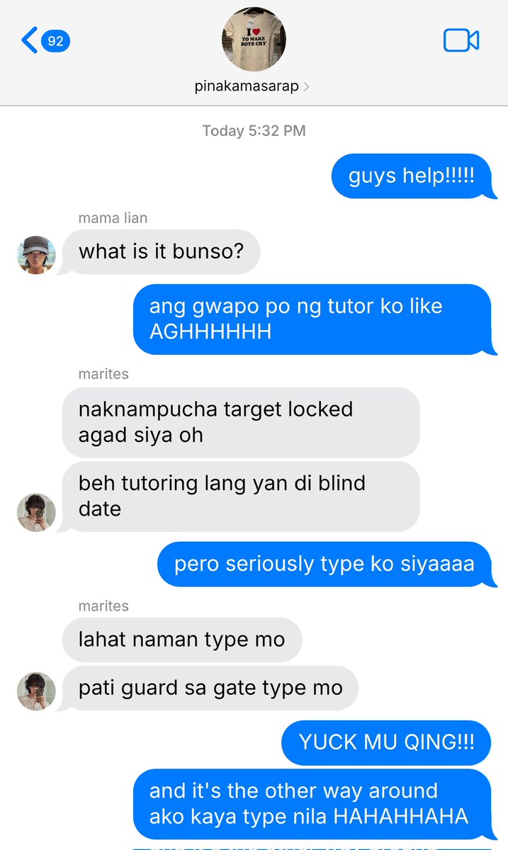— filo beefleaf socmed au cause im bored 🍖🍃🇵🇭 ft. conyo girl sqx and probinsiya boy hx

set in college wherein shi qingxuan is hopelessly in love with her new tutor, he xuan, and all her friends are judging her

minor hualian and fengqing