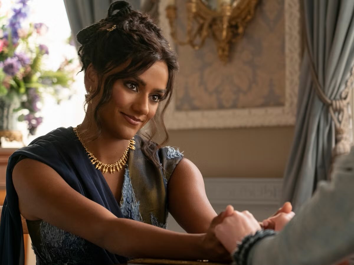 Tamil woman in a British series and a British woman in a Tamil movie,wow