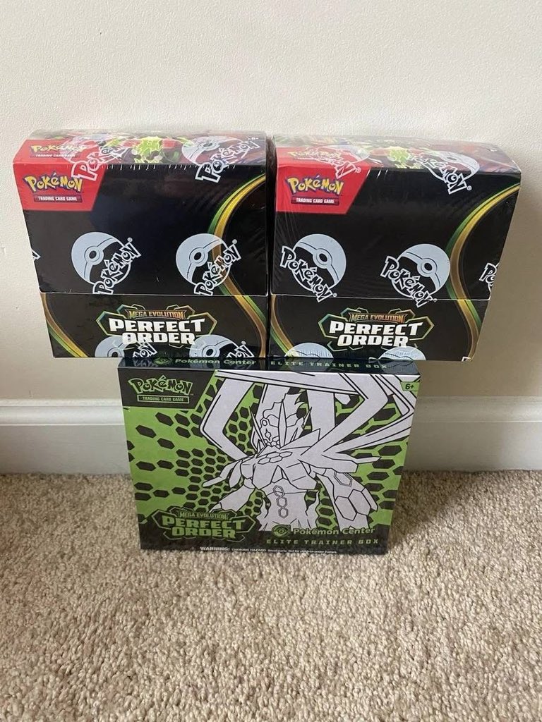 wilsherdavtcg's tweet photo. Prefect order booster box $160
Prefect order $80
Or take all for $375
All available now fast shipping
#tcg #pokemonaustralia #pokemontcg #boosterbundle #boosterpack #pokémon #reseller #pokemondeal https://t.co/5CHqUQU7iq