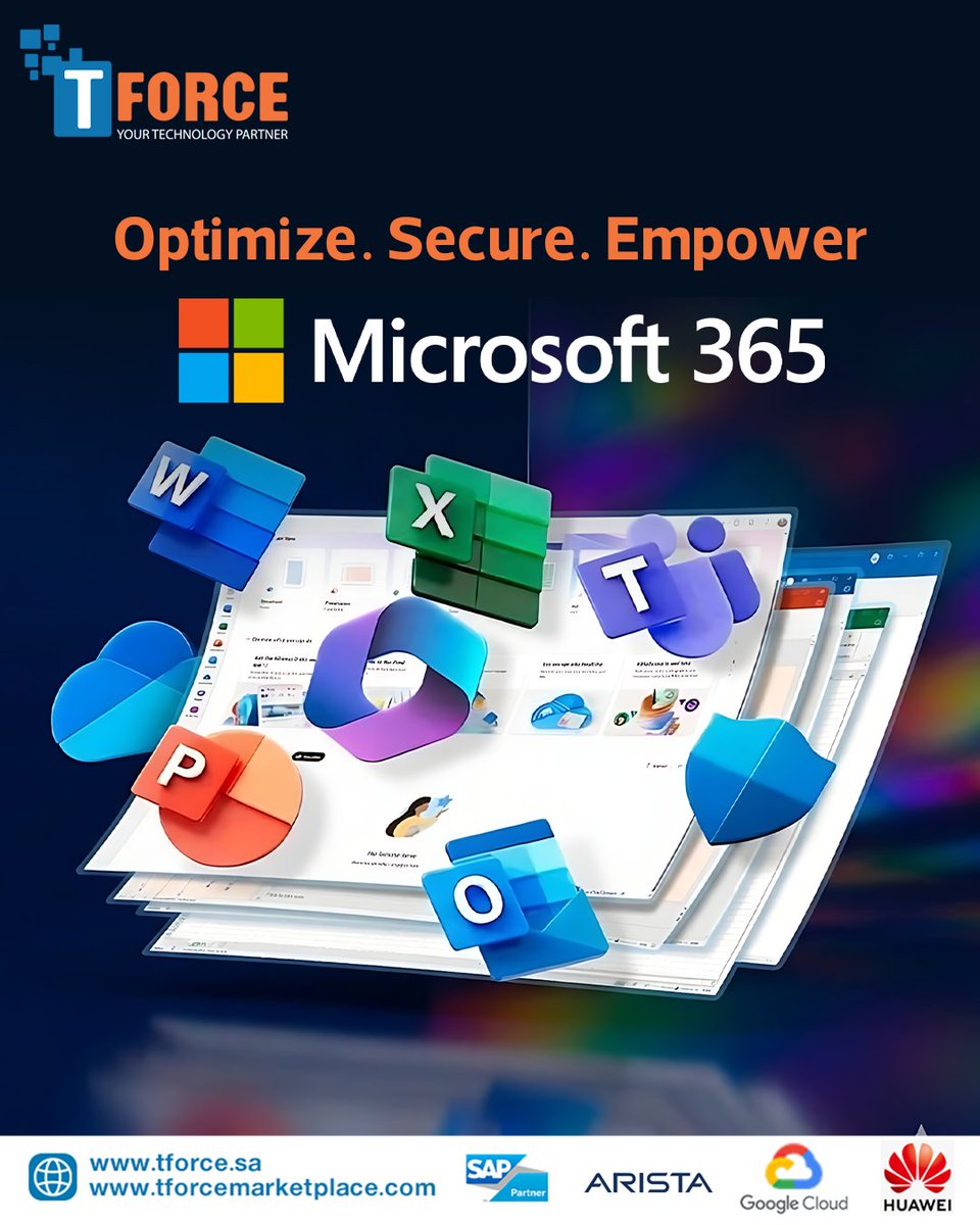 tforcesa's tweet photo. Rightsize Microsoft 365, unlock Copilot AI and ensure compliance governance. TFORCE optimizes licensing while reducing operational costs.✔️❤️ 

📧 info@tforce.com.sa

#TFORCE #services #microsoft365 #business #googlecloud https://t.co/c3ukYJJiqg
