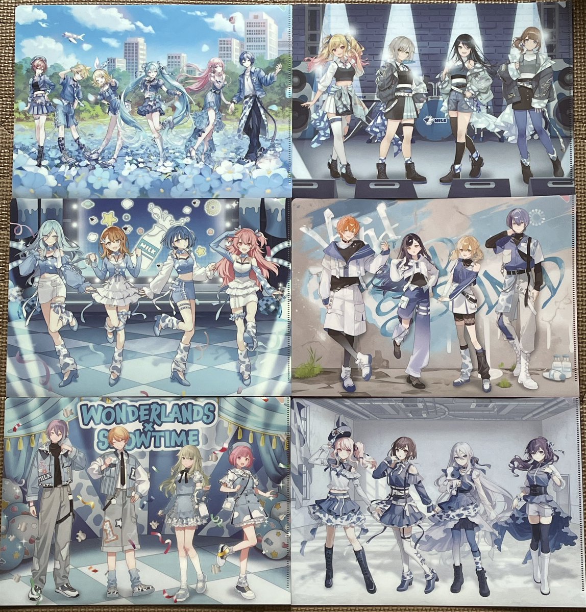 Ceres_Fauna's tweet photo. 先日、ローソン行ったらプロセカのクリアファイルが置いてたからとりあえずレオニとニーゴだけ貰って帰ったけど…

見てたら残りも欲しくなって、
ファイル揃えてしまった

そして部屋のお菓子が増えてゆくꉂꉂ(ˊᗜˋ*) https://t.co/zW0sMaR103
