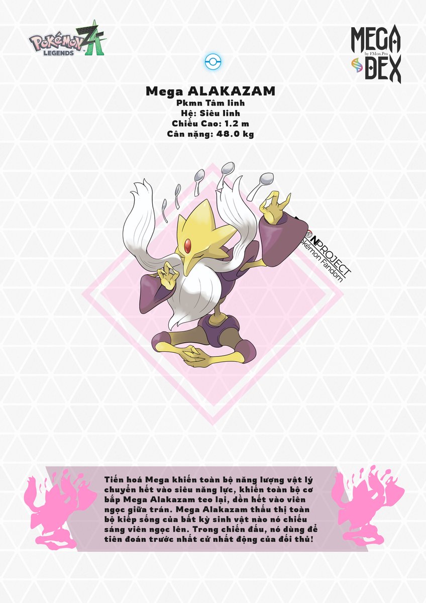 blawn_z's tweet image. [FANART] 
the meditate inspo megamon in official art style.
#PokemonLEGENDSZA #Alakazam #medicham #barbaracle #ガメノデス #フーディン #チャーレム