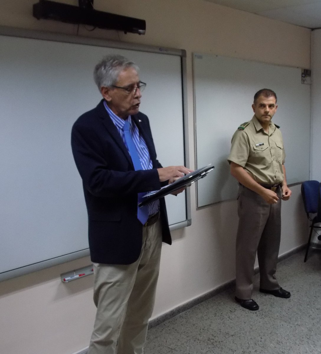 calen_uy's tweet photo. El 7 de abril dio inicio el Curso de Prospectiva Orientada a la Planificación Estratégica, el cual será dictado por el Cnel. Alfonso Fojo. https://t.co/QIJ0ga1Bb5