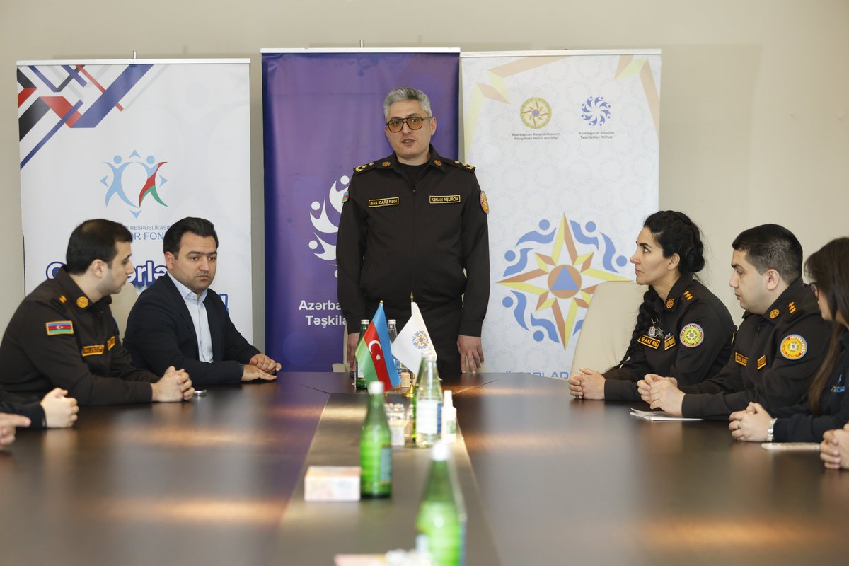 9 aprel tarixində Fövqəladə hallar könüllülərinin növbəti təlim düşərgəsi fəaliyyətə başlayıb.

Ətraflı məlumat üçün: facebook.com/share/p/18BvJe…