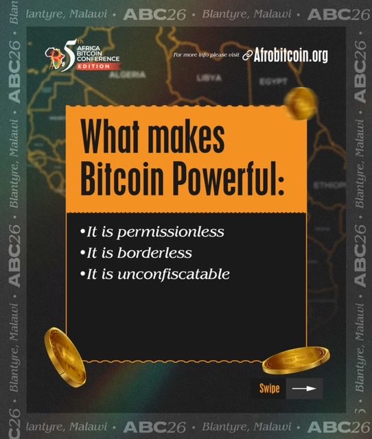 AfroBitcoinOrg's tweet photo. African governments don’t have a Bitcoin problem.
They have a decision problem.

Adoption is already happening.
Innovation is already moving.
The youth are already building.

The only question left is:
Will policy lead, or arrive late?

#Bitcoin #ABC2026 #Africa https://t.co/1M6ZBqMiZ5