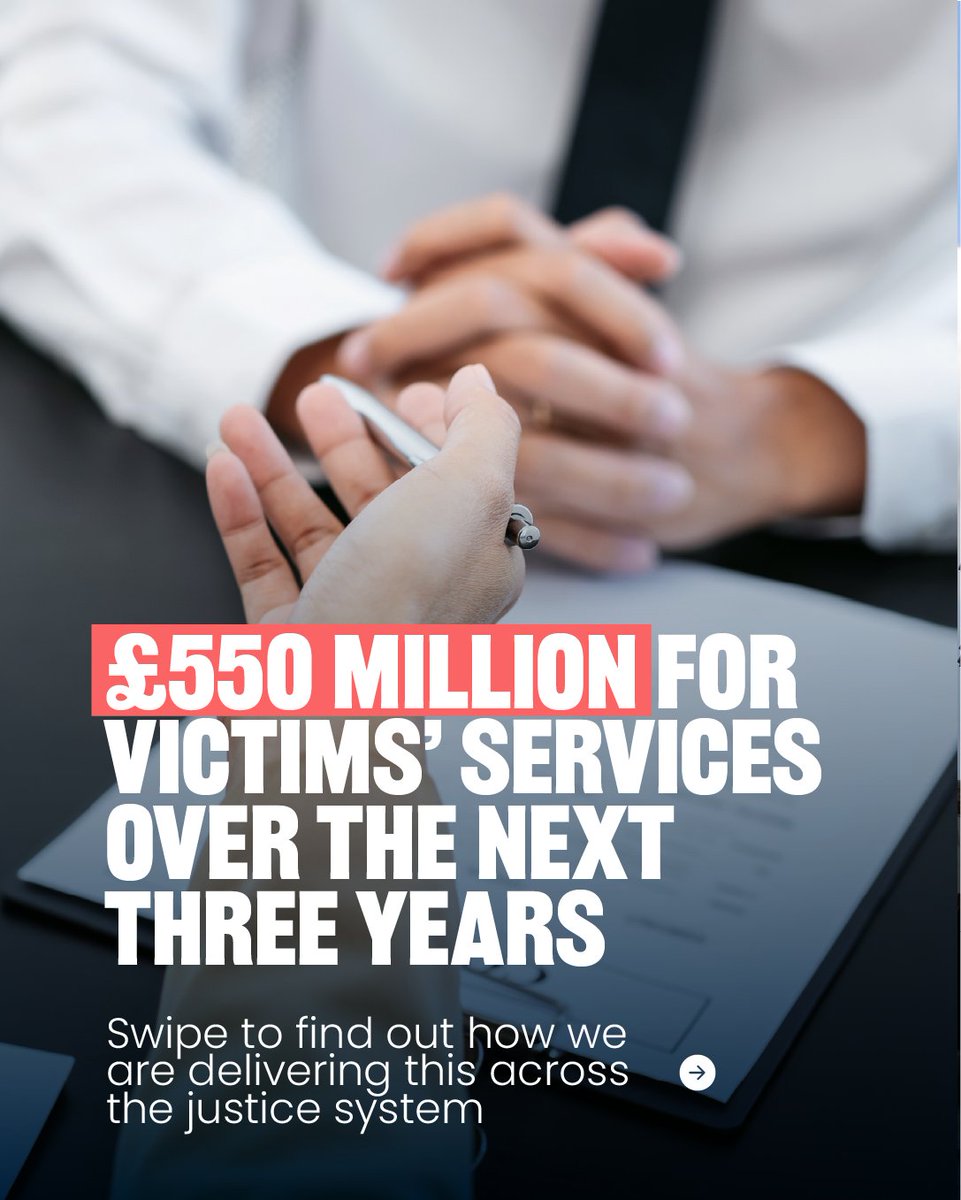 Ministry of Justice tweet media