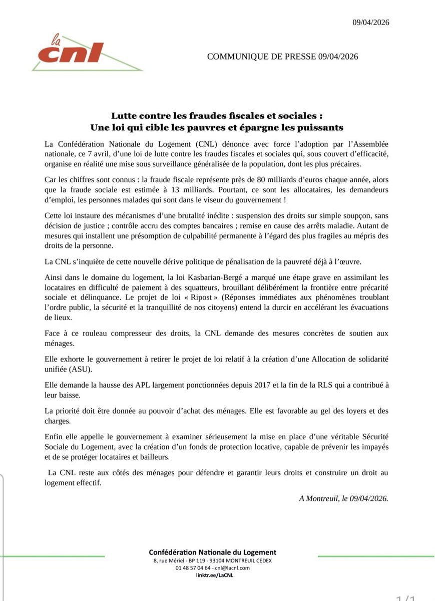 La CNL tweet media