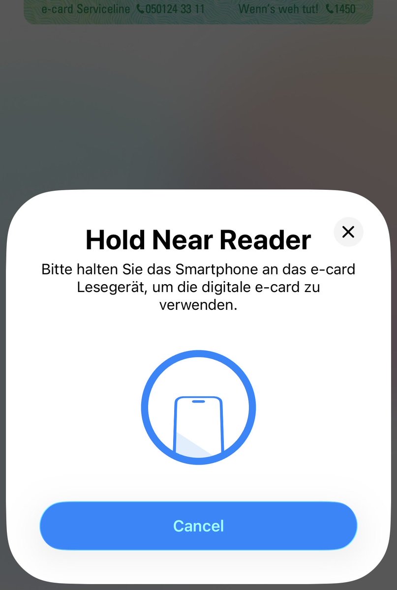 DerDavidus's tweet photo. the austrian e-card now works digitally on your phone via the "MeineSV" app. already tried it — works perfectly using your phone's built-in NFC. not everything regarding IT is bad in austria. https://t.co/aEoWfT1w1c