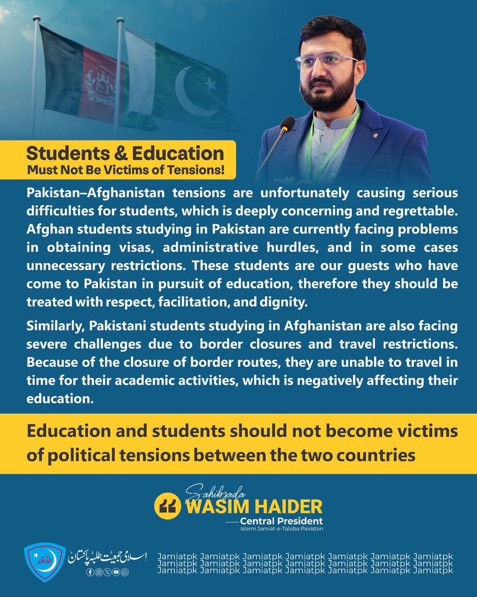 Islami Jamiat -e- Talaba Pakistan tweet media