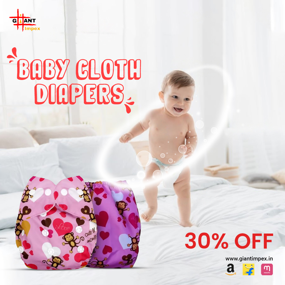 ImpexGiant's tweet image. Ask for Baby #ClothDiapers [0 - 2 Years]
Reusable | Washable | Adjustable Nappies Snap Buttons with Wet-Free 5 Layer Microfibre Inserts.
#Amazon
amazon.in/GIANT-IMPEX-Ul…
#Flipkart
flipkart.com/giant-impex-ba…
#Meesho
meesho.com/giant-impex-ba…