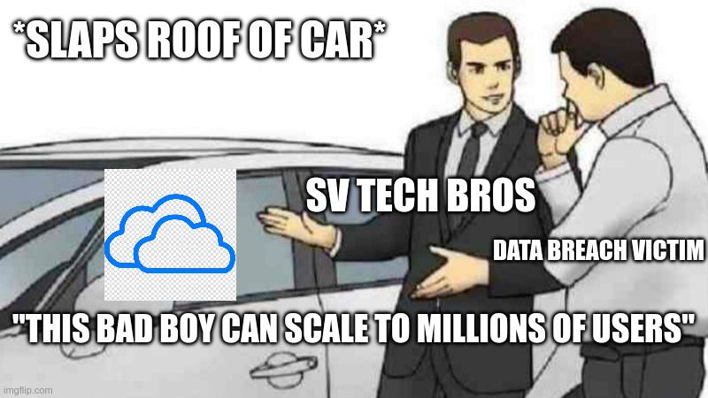 badcryptobitch's tweet photo. Why are we *still* blindly trust the cloud with our secrets? https://t.co/tmRr2JYsKp