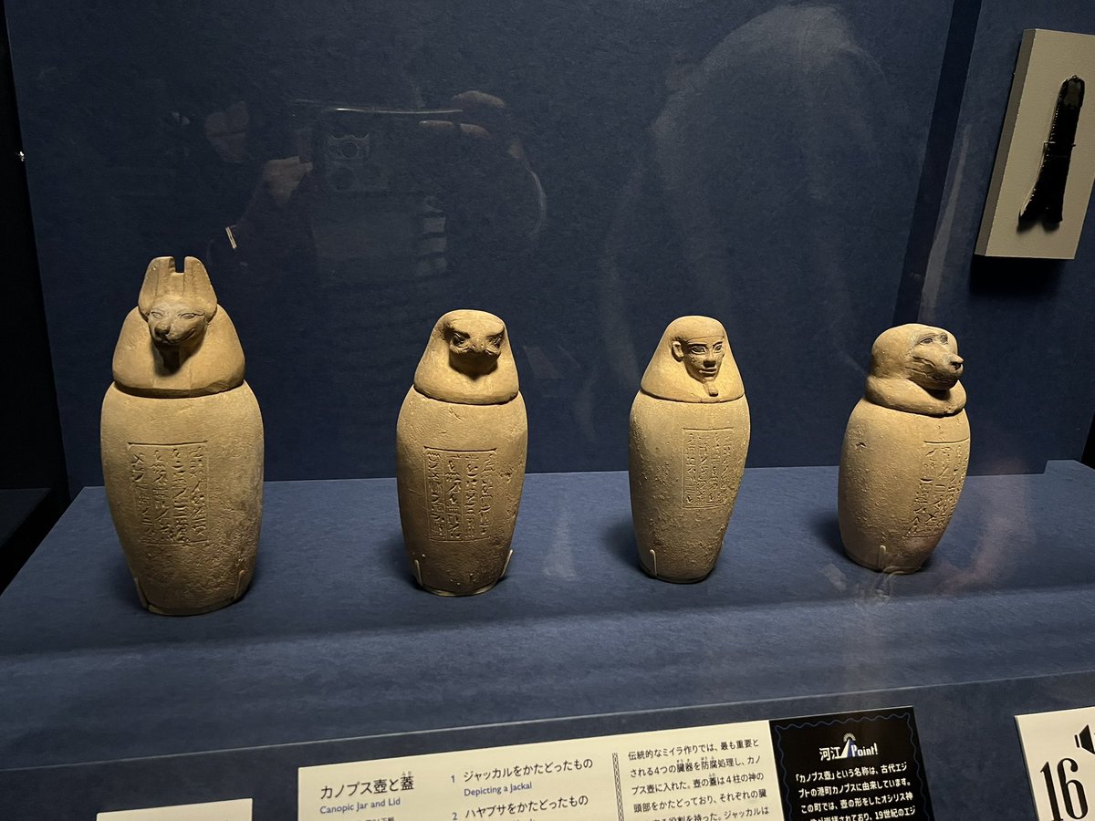 crescent2lip's tweet photo. ハルカスのエジプト展に行きました🇪🇬 https://t.co/FIcf2PGbSo