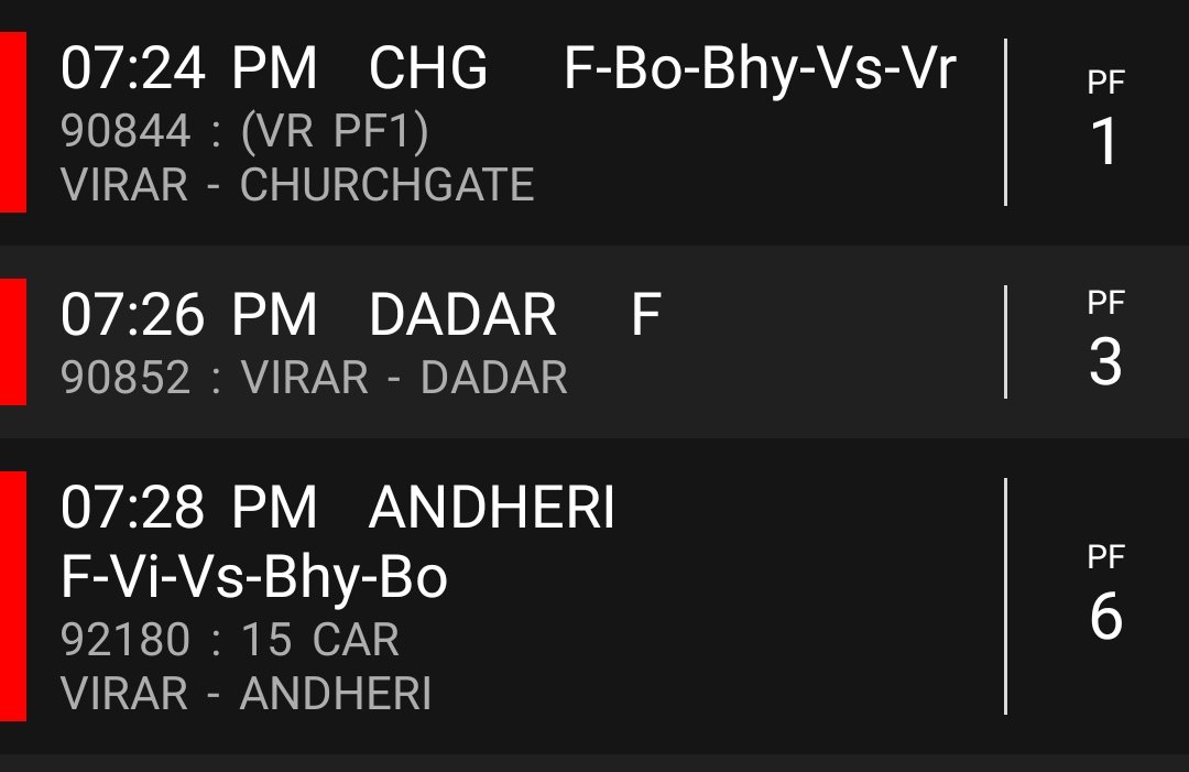 agifwala's tweet photo. Please run true fast trains from Virar to Churchgate 🚆
Current “fast” trains slow till Borivali, causing extreme crowding.

Need more peak-hour fast services with limited stops (Vasai/Bhayandar) and better return frequency.

@WesternRly @RailwaySeva https://t.co/pq9gvZcggK