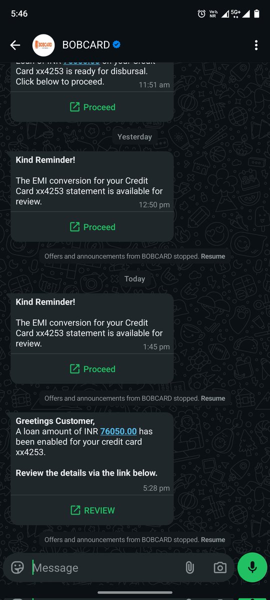 ek_virus's tweet photo. Dear @bobcardofficial  how many time zi have to stop messaging and your are not stopping at all.
Disgusting.
@RBI @RBIsays https://t.co/eBG274y9YP