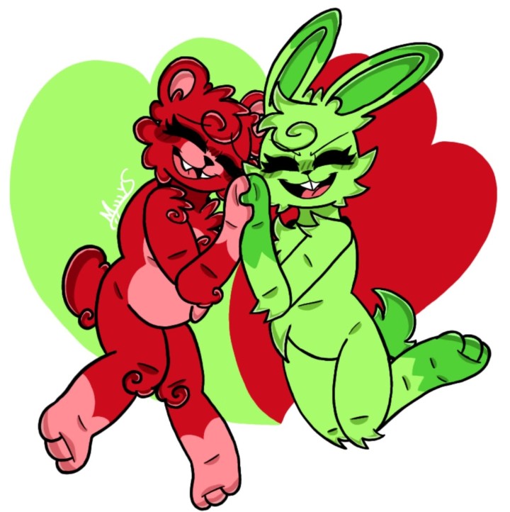 REDRAWING??
I'm taking off the dark energy towards this old sketch because I posted it on the same day I realized that Twitter was getting banned in my country, so get off dark energies
Also, omg how much I improved
#smilingcritters #bobbybearhug #hoppyhopscotch
#cuddlejump