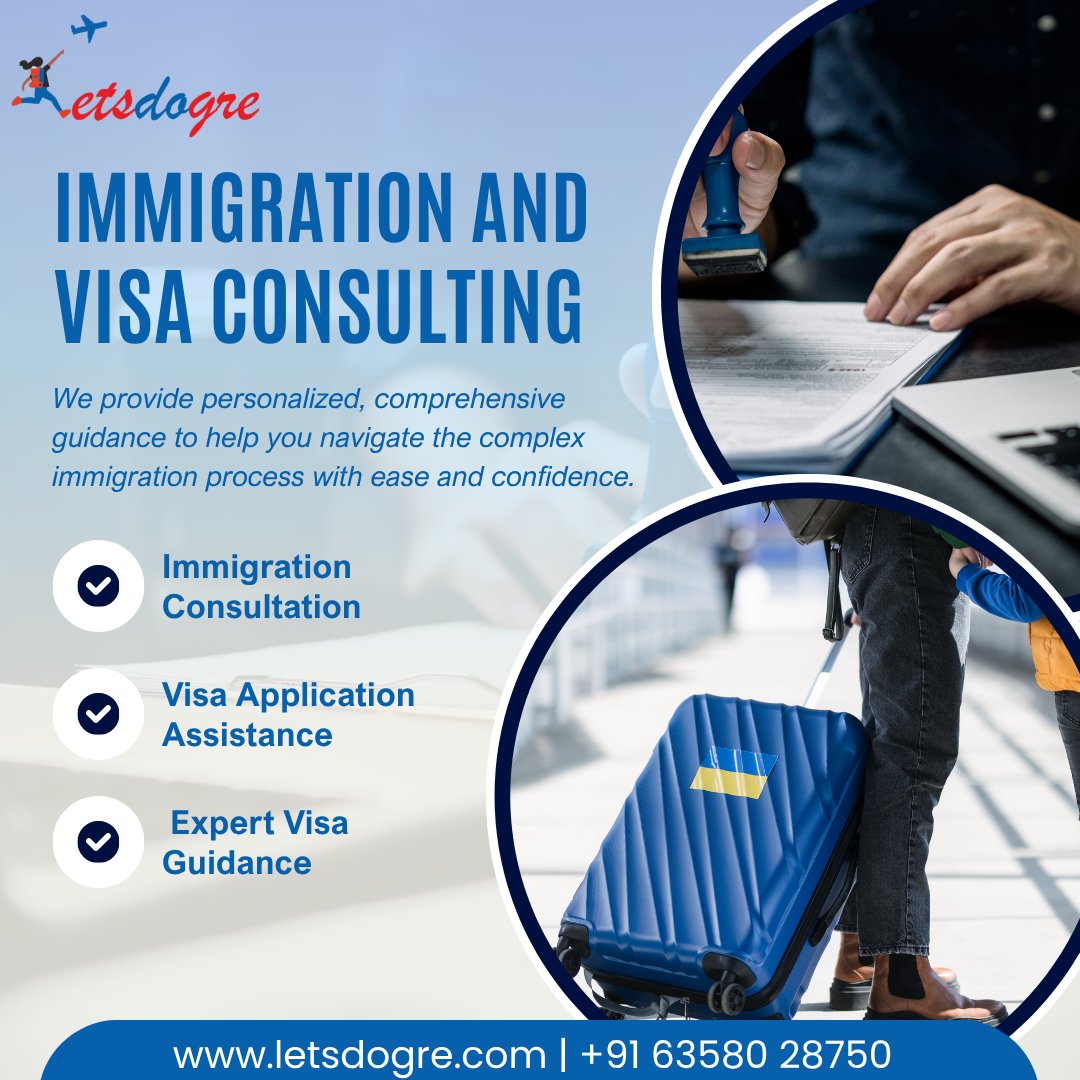 NarendraPa24886's tweet image. Visa process confusing? 🤯
We make it EASY ✅
LetsDoGre = Expert Visa Consulting
From application to approval 🚀

📩 DM now
🌐 letsdogre.com
📞 +91 63580 28750
#VisaHelp #StudyAbroad #Letsdogre #VisaSupport #ApplyNow