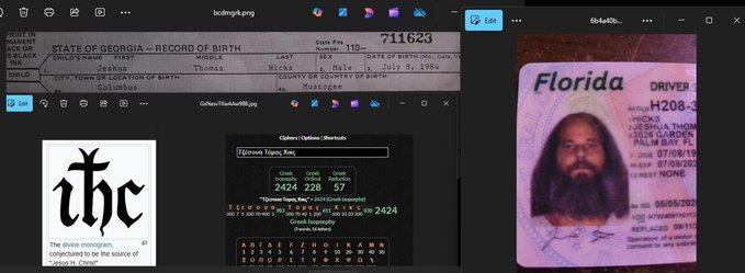Jesus H Christ tweet media