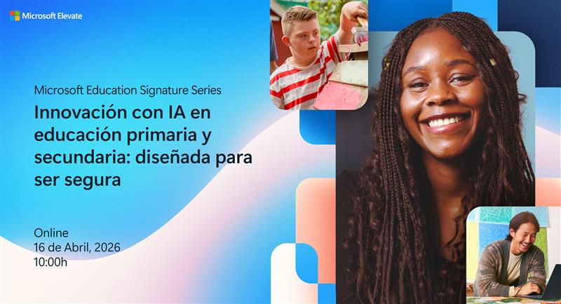 MicrosoftEduEsp's tweet photo. La IA abre nuevas posibilidades en primaria y secundaria. Descubre en este webinar cómo innovar con Copilot de forma segura, protegiendo datos e identidades.
👉 Regístrate: https://t.co/PewpMsVWTB
#IAEnEducación #Copilot https://t.co/bM8yWCr2mH