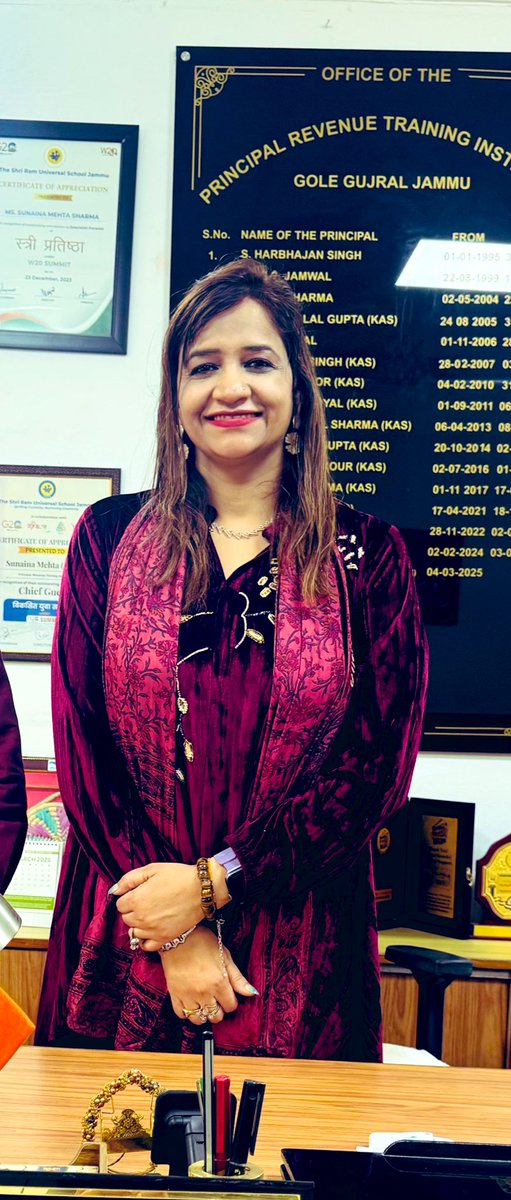 SUNAINA SHARMA MEHTA JKAS tweet media