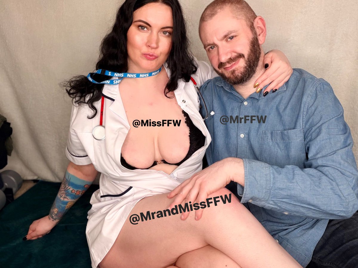 Mr_FFW's tweet photo. @K1ngofThreads Love how filthy @MissFFW gets when she plays “Nurse” https://t.co/hCVkFQxMXn