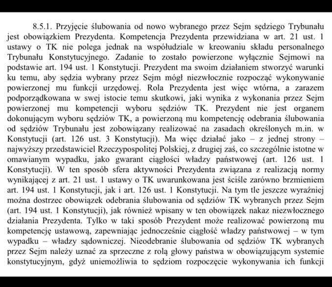 DanutaWioletta's tweet photo. @BoguckiZbigniew Towarzyszu Bogucki- zakończ te swoje fikołki i nie uzurpuj sobie prawa do oceny innych organów władzy wykonawczej. 
Jesteś pracownikiem KPRP nawet nie jesteś ministrem konstytucyjnym tylko zwykłym urzędnikiem. 
Orzeczenie TK 34/15 👇 https://t.co/KUdbO1qd9q