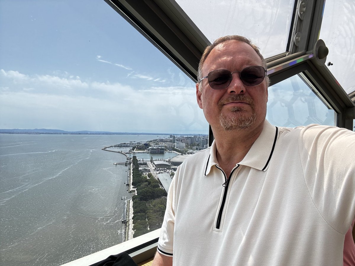 heathmarshall's tweet photo. Enjoying the view from the Babylon Bar https://t.co/5Hz8qx6xep