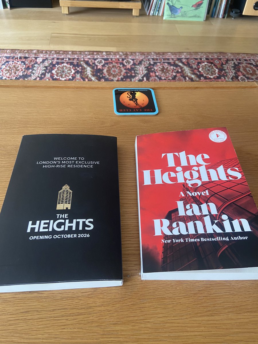 Beathhigh's tweet photo. UK and US proofs of The Heights have arrived! Published in the autumn… https://t.co/9pyaK0YMFe