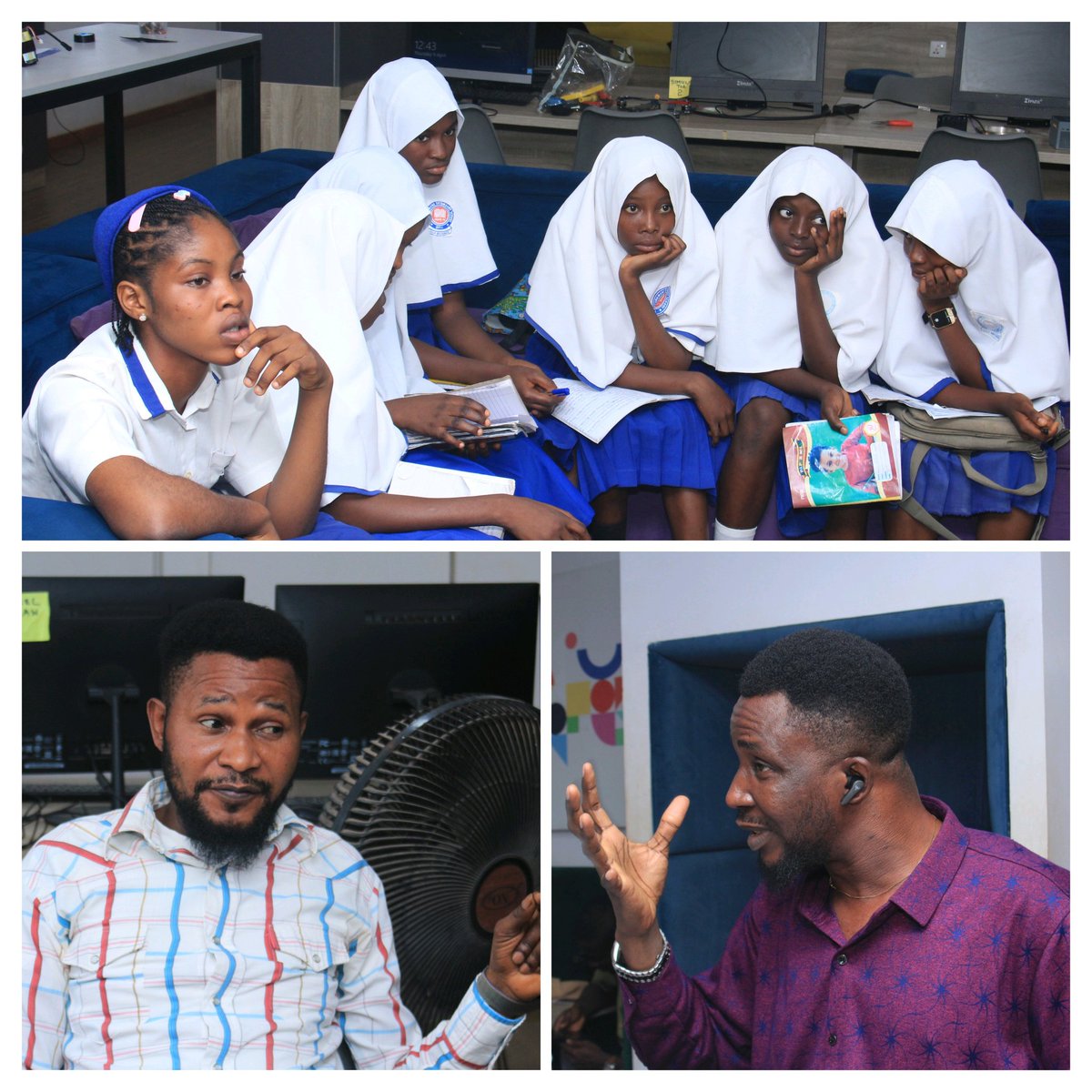 Pictorial highlights from today’s session of the National Girls in ICT Programme.

Today featured the in-house presentation session, where participants showcased innovative ideas and practical tech-driven solutions as part of their journey in the competition.