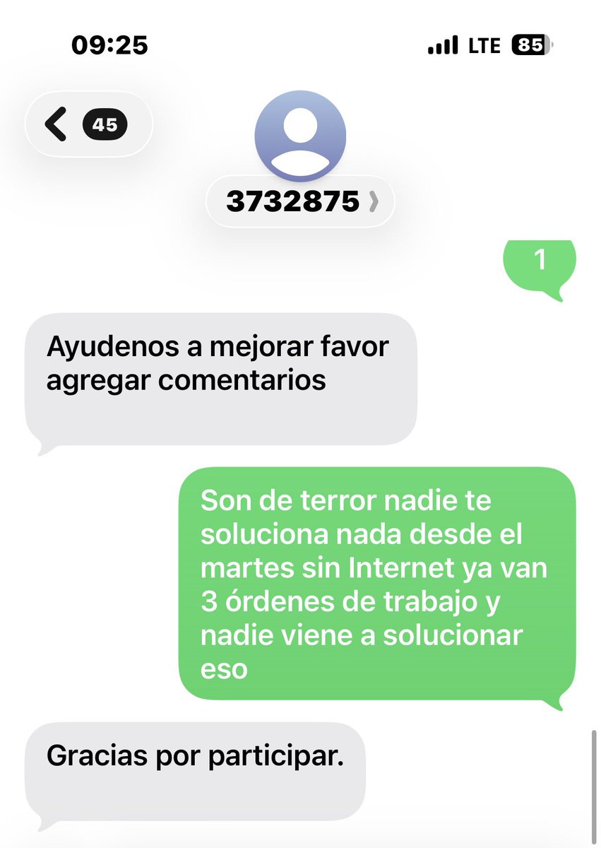 Recuerden siempre antes de contratar los servicios de <a href="/personalpy/">Personal Paraguay</a> que si tienen un problema la respuesta que recibirán desde de dos días sin servicio es… GRACIAS POR PARTICIPAR