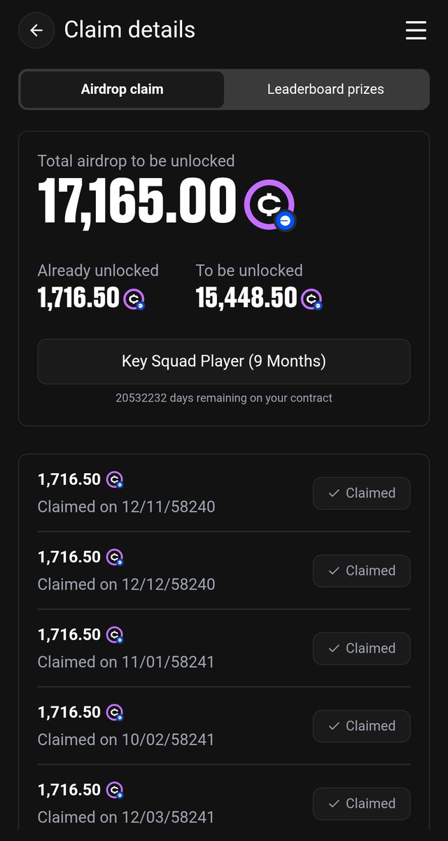 Am eligible 😊
Thank you $OFC