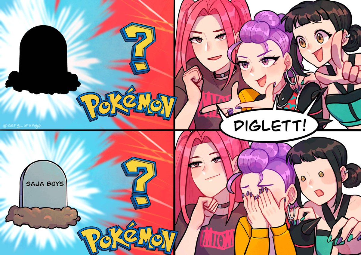 aery_orange's tweet photo. Who's that Pokemon?
#kpopdemonhunters #huntrix https://t.co/5yPxPbmdln