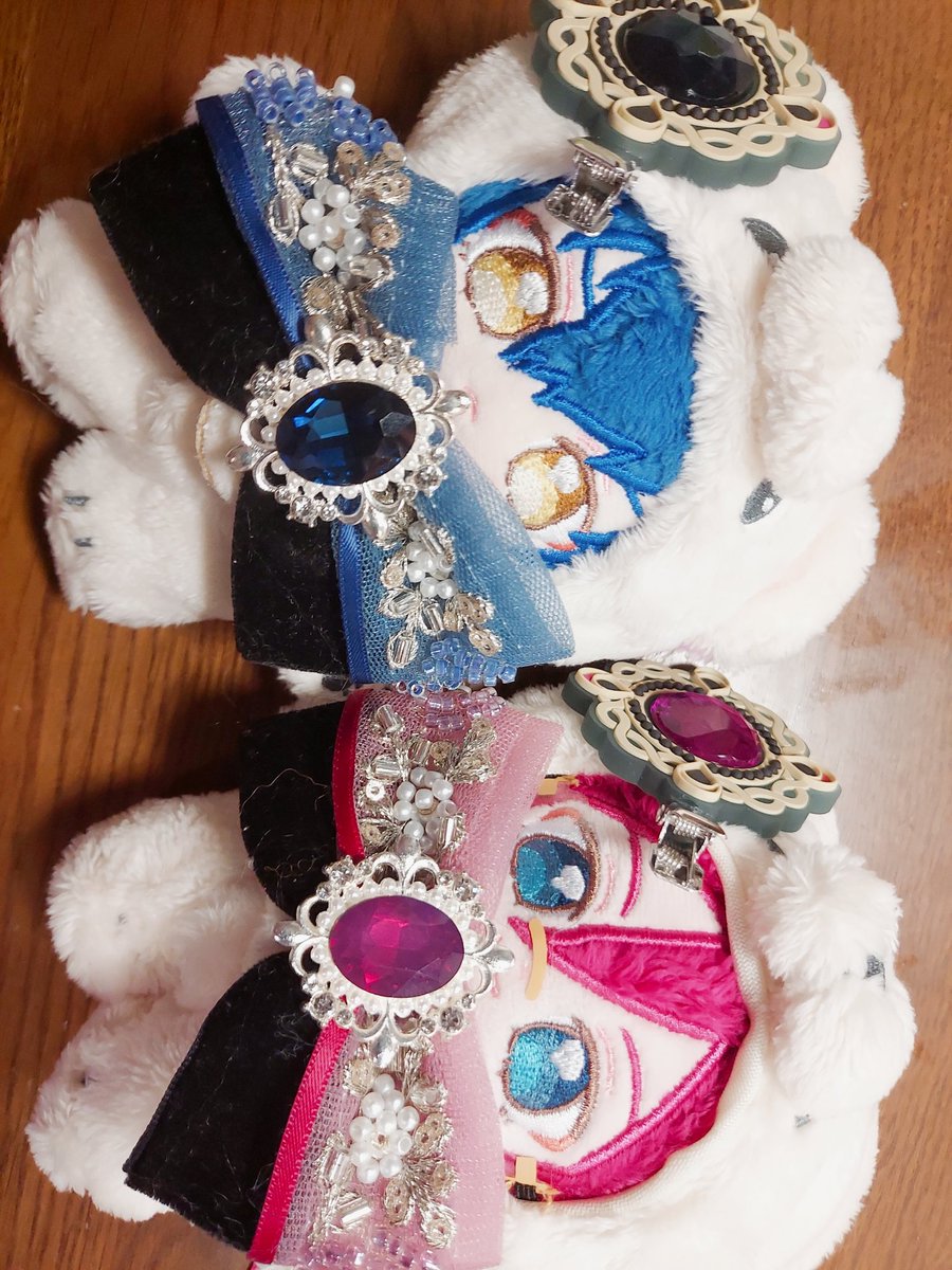panpanpunch9's tweet photo. おともだちにおねがいして得た❣️みたててもらったおリボンにもあう～かわいこちゃんだね～～～～ https://t.co/RDl2Jc6Wwq