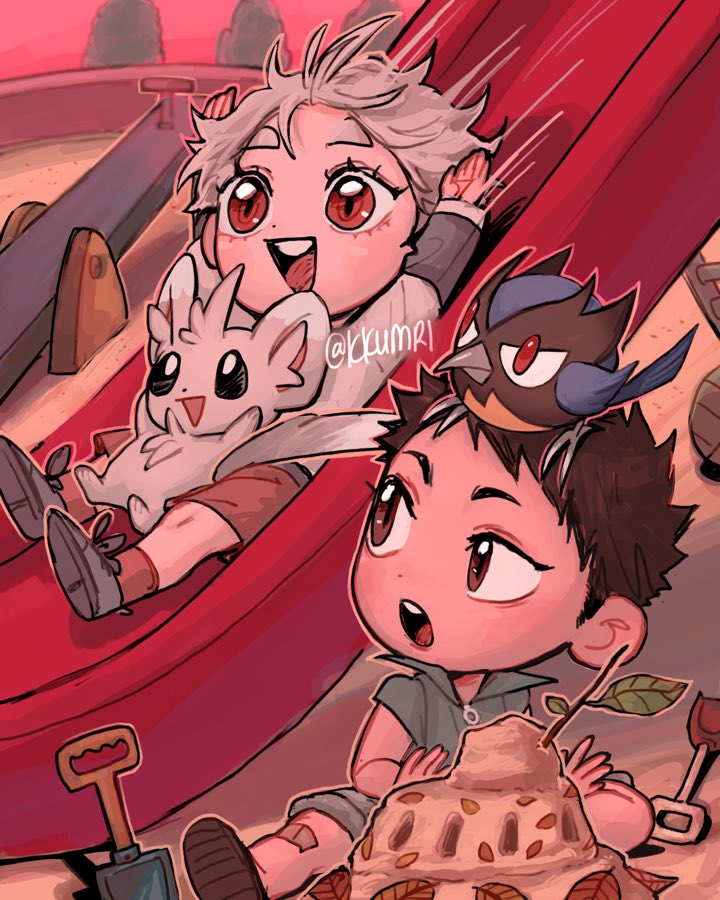 MORE HAIKYUU X POKEMON 👶🏻🧶