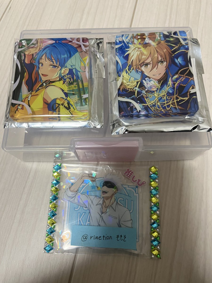 rinetion's tweet photo. 【交換譲渡】あんさんぶるスターズ あんスタ コロッタ CoLotta キラキラステッカー

譲：創、ともや、千秋、燐音、奏汰

求：コロッタ→斑
ステッカー→夏目、真緒
orコロッタ900、ステッカー1枚275

都内手渡し、郵送可能です
お気軽にお声掛けくださいよろしくお願いいたします。 https://t.co/X6BT4WO7sR
