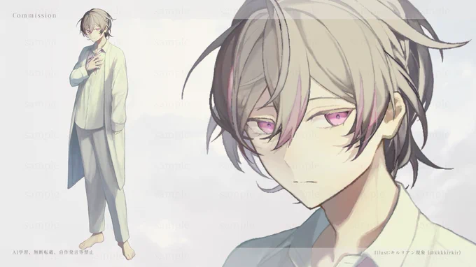 ▍Works こちらイラストを描かせていただきました! お誕生日おめでとうございます!