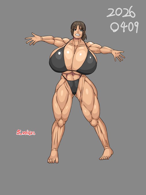 ポーマニ模写。キャラに合わんポーズを敢えて描く。 