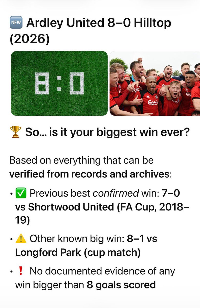 Ardley United FC tweet media