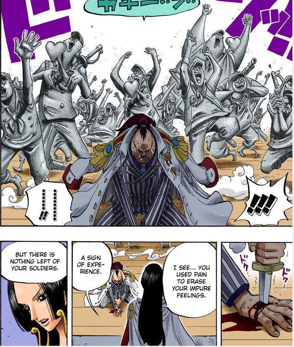 Sommers vs Monkey D. Garp = no diff

Sommers vs Tsuru = probably low–mid diff (even a YC-level fighter doffy feared her)

Sommers vs Admiral candidates = low diff (if Sanji can low diff a Holy Knight, an Admiral candidate can too)

momonga and onigumo iq diff him