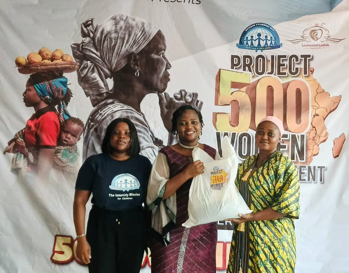 InnerCityHQ's tweet photo. GO2INC & WEEI | Abeokuta π³π¬
Our partners at Christ Embassy Ministry Centre carried out a GO2INC Outreach via the Zarephath Initiative, reaching 100 families (widows & single mothers) with support and adding them to the church.
Join us: https://t.co/pIzL05RSI9
#WEEI #GO2INC https://t.co/OZx5MSCxta