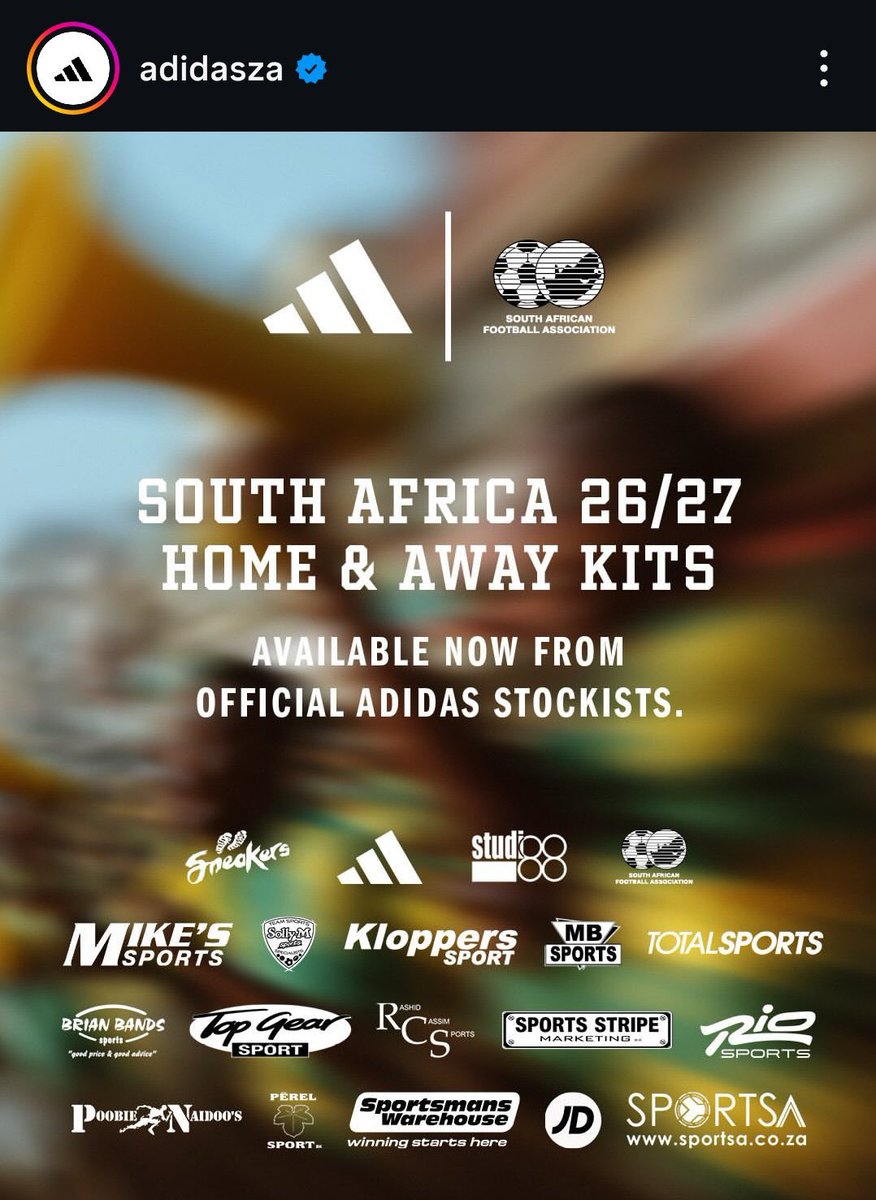 RealTshemedi2's tweet photo. After Minister was attacked, Adidas has dropped that Studio 88 is accredited to sell the Bafana Bafana Jersey. Kappa have done that too https://t.co/IPrxLyITfl
