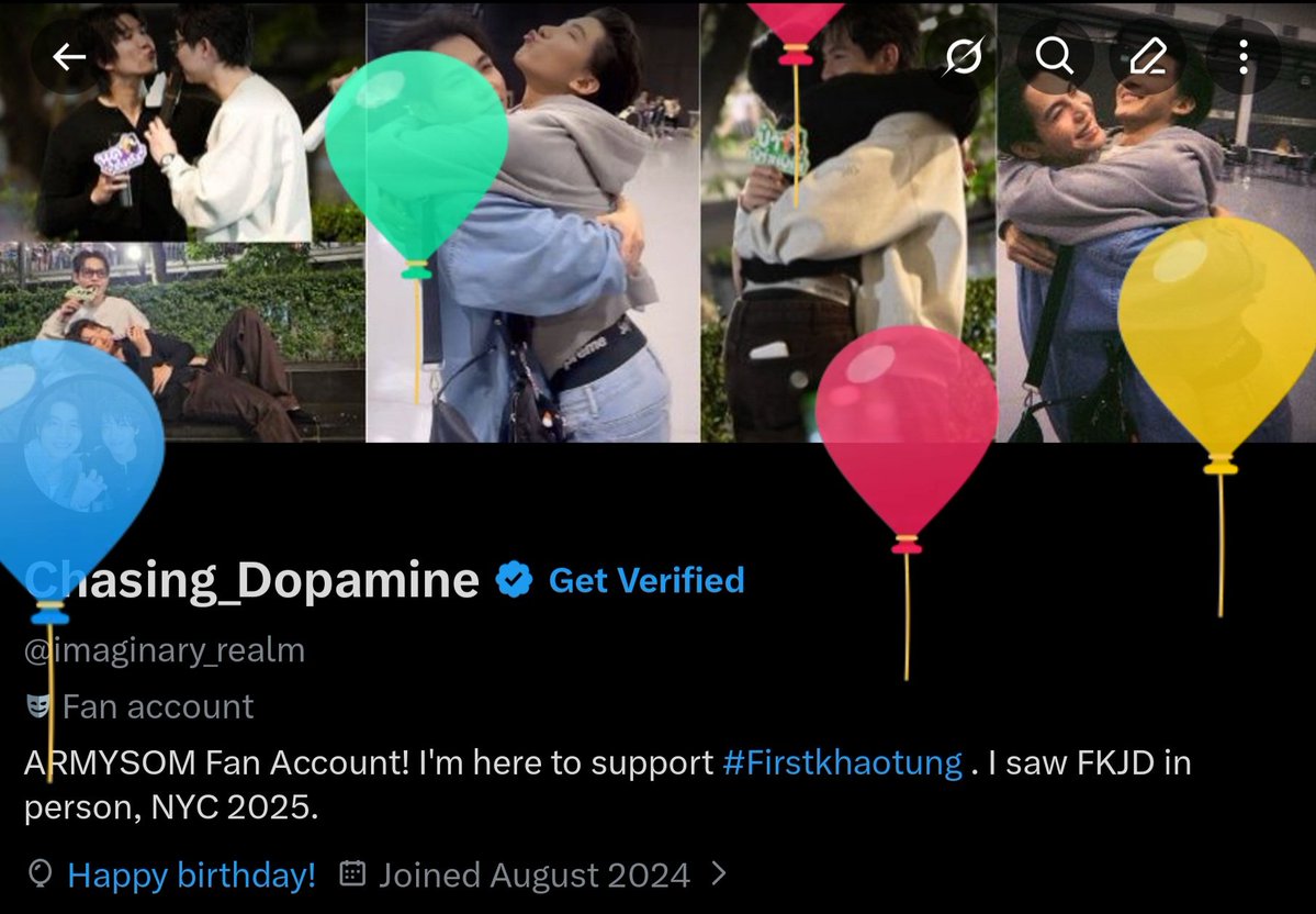 imaginary_realm's tweet image. Yay got my balloons!🍰🥳