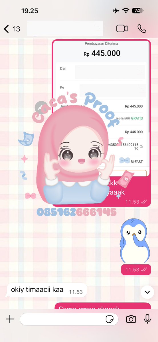 Caca ♡ ⃗ | WA di bio tweet media