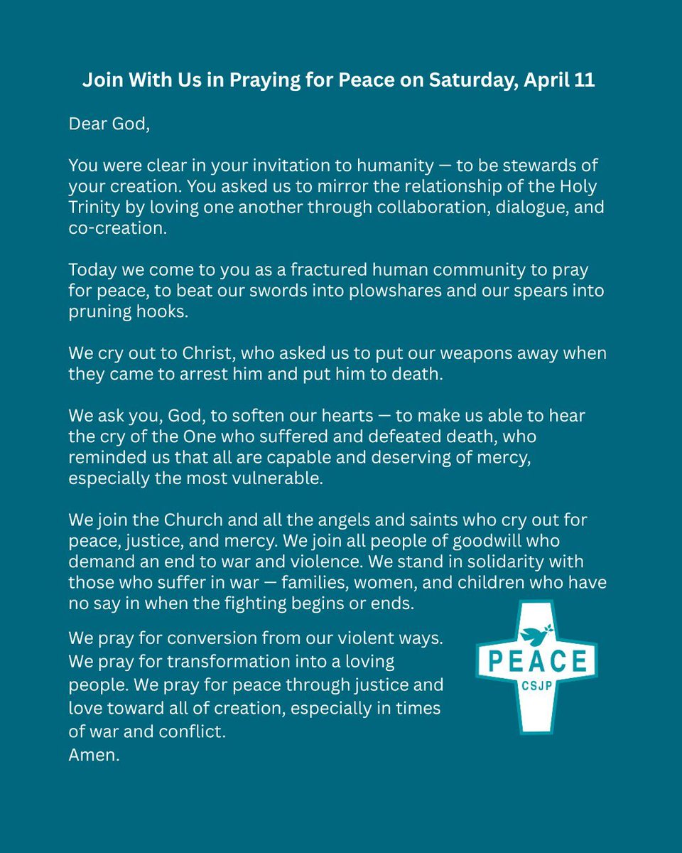 CSJP Sisters tweet media