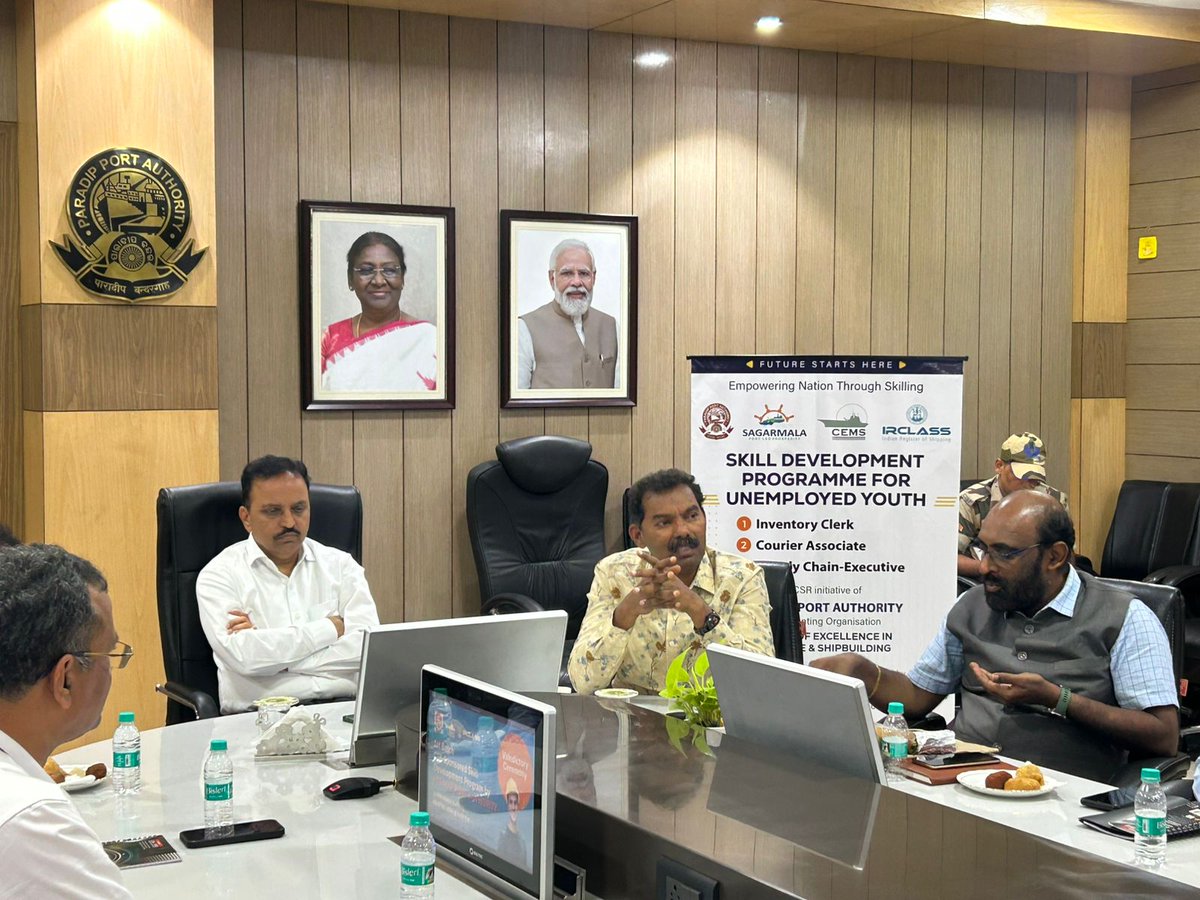 Paradip Port Authority tweet media